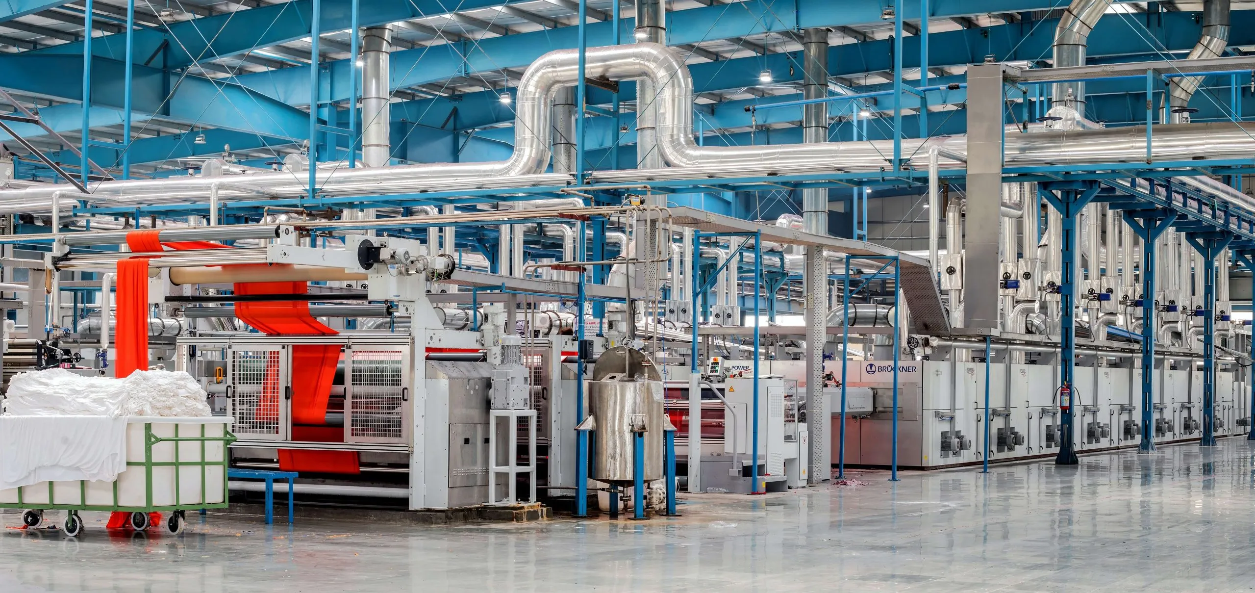 Modern industrial manufacturing environment